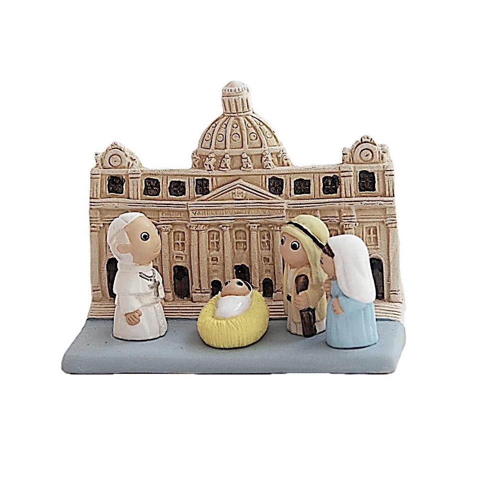 Crèche céramique Vatican