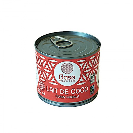 Lait coco curry masala bio