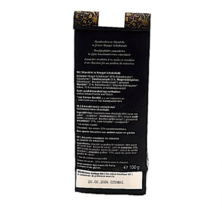 Amandes enrobées chocolat praliné