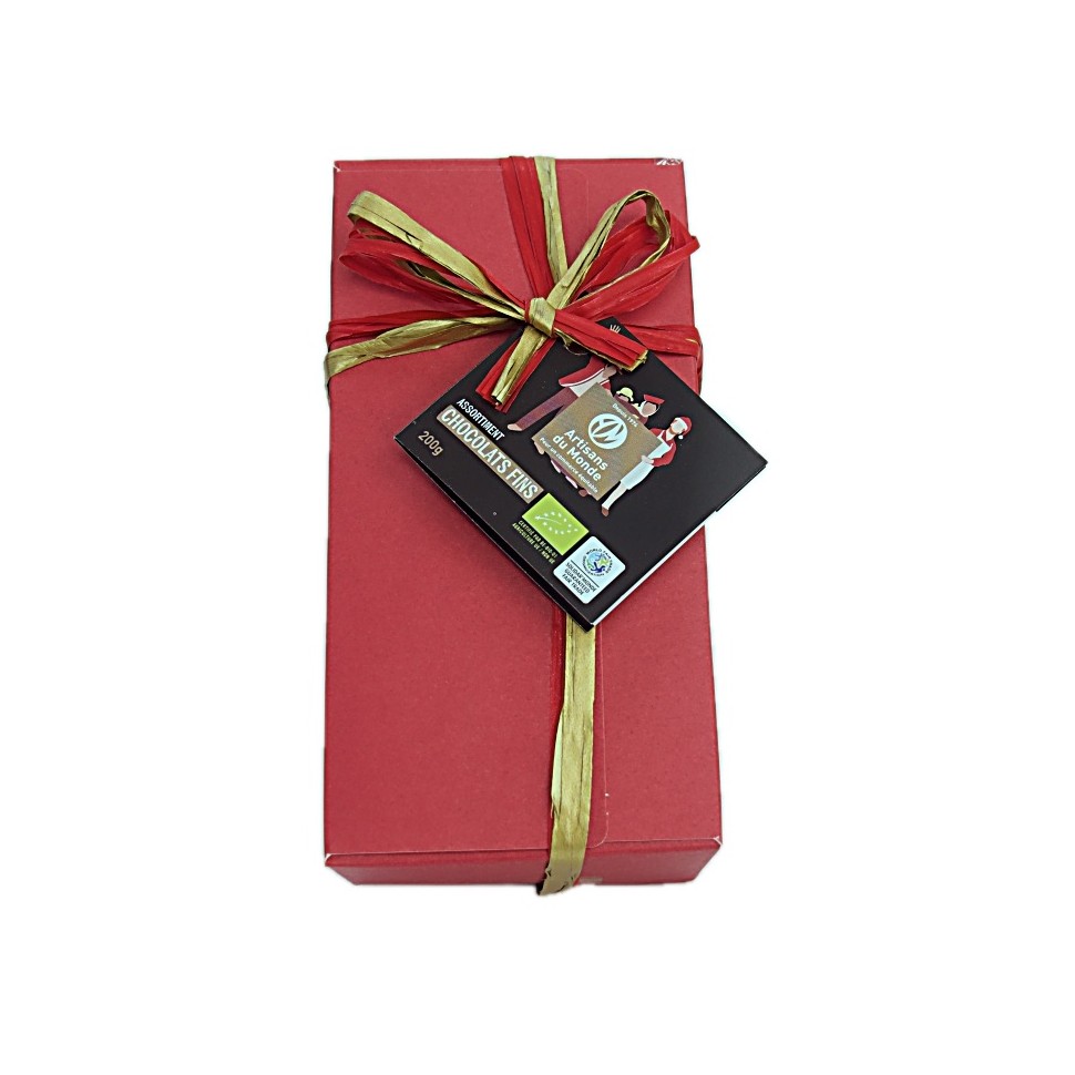 Assortiment chocolats bio